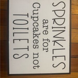 Humorous Wall Art Sign